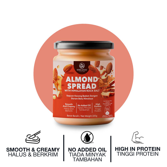 Almond Spread with Himalayan Rock Salt 220g